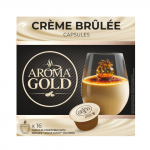 Kavos kapsulės AROMA GOLD CREME BRULEE, 256 g