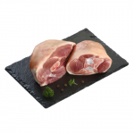 At&scaron;aldyta kiaulienos karka su kaulu, 1 kg
