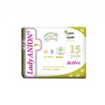 Higieniniai įklotai LADY ANION ACTIVE, 15vnt