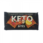 Lazdyno rie&scaron;utų batonėlis KETO BITES, 60 g