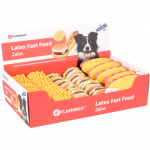 Lat. žaislas &scaron;unims FLAMINGO FAST FOOD, 1 vnt