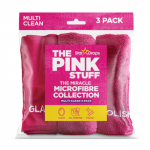 Mikropluo&scaron;to &scaron;luostės PINK STUFF, 3 vnt, SS26