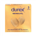 Prezervatyvai DUREX SENSUAL, 3 vnt.