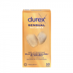 Prezervatyvai DUREX SENSUAL NO LATEX, 10 vnt.