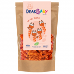 Raudonųjų lę&scaron;ių makaronai DEAR BABY, 250 g
