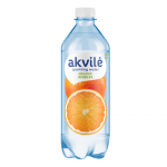 L. gaz. stalo vanduo AKVILĖ, apels. ar. 0,6 l