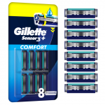 Skust. galv. GILLETTE SENSOR 3+ COMF., 8 vnt.