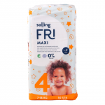 Sausk. SALLING FRI MAXI, 4 d. 7&ndash;18kg, 50 vnt.