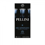 Kavos kapsulės PELLINI DECAFFEINATO, 10x5,5 g