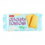 Krekeriai su svogūnais , 100 g