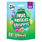 Vaisių sk. gumin. ROWNTREES  SQUIDGERS, 120 g