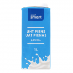 Pienas  SMART, (UHT) 2 %, 1 l