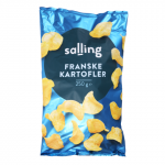 Bulvių tra&scaron;kučiai su druska SALLING, 250 g