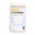 Maisto papildas vitaminas D3 BUDGET, 170 kap.
