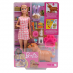 Lėlė BARBIE &scaron;unelių naujagimių rinkinys