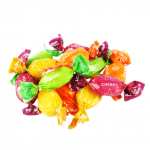 Įvairių vaisių skonio sald.  SMART, 1 kg