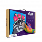 Kūrybinis rinkinys Modelino rinkinys - 3D tapyba Me&scaron;kėnas (30*30 cm)