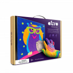 Kūrybinis rinkinys Modelino rinkinys - 3D tapyba Pelėda (30*30 cm)