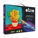 Kūrybinis rinkinys Modelino rinkinys - 3D tapyba Sunflowers (30*40 cm)