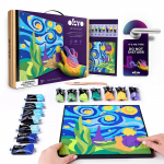 Kūrybinis rinkinys Modelino rinkinys - 3D tapyba Mažojo princo naktis(30*30 cm)