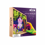 Kūrybinis rinkinys Air clay Modelino rinkinys Little Worlds Bat