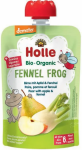 Fennel Frog - Kriau&scaron;ių tyrelė su obuoliais ir pankoliais, kūdikiams nuo 6 mėn., biodinaminė