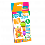 Kūrybinis rinkinys Modelino rinkinys Play Dough - Neon Asorti 6 spalvos