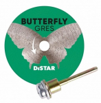 Deimantinis pjovimo diskas 45 mm BUTTERFLY DISTAR 11133053027
