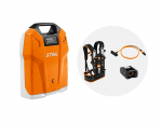 Stihl Akumuliatoriaus STIHL AR 2000 L komplektas (jung. laidas, adapteris, ne&scaron;iojimo sistema)