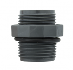 PVC jungtis Nipelis 1"Mx1"M