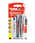 Fischer DuoXpand kai&scaron;tis su varžtu 8x80 FUS, 4 vnt.