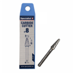 Specialist+ SPECIALIST+ kietmetalio freza KEL, 8x22x6 mm