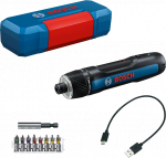 Akumuliatorinio suktuvo Bosch GO rinkinys (3,6V) 2,5/5 Nm