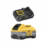 DCB116 + DCB1880 DeWALT kroviklio ir akumuliatoriaus rinkinys