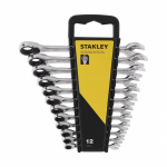 STMT82847-0 Stanley terk&scaron;linių veržliarakčių 8-19 mm rinkinys 12 vnt.