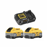 DCB116 + DCB1880 (2x) DeWALT kroviklio ir akumuliatoriaus rinkinys
