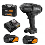 DCF99MP2T DeWALT 18V XR 1/2&Prime; auk&scaron;to sukimo momento smūginis veržliasukis, 2&times;5.0 Ah