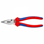 ⬡ Ilganosės kombinuotos replės 185 mm KNIPEX (0822185, KNIPEX)