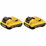2 x DCB127 DeWALT 12V 2.0 Ah Li-ion akumuliatorius