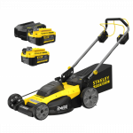 SFMCMWS251M Stanley V20, 18V savaeigė žoliapjovė (2x4.0 Ah)