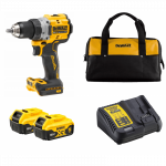 DCD805P2C DeWALT 18V suktuvas-smūginis gręžtuvas (2x5.0 Ah)