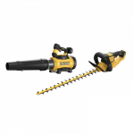 DCMHT573N DeWALT 54V gyvatvorių žirklės + DCMBL777N XR 54V lapų pūstuvas