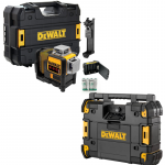 DCE089RNT DeWALT kryžminių linijų lazeris + DWST1-81079 DeWALT TSTAK radijo imtuvas + DOVANA!