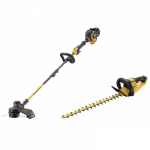 DCMHT573N DeWALT 54V FLEXVOLT gyvatvorių žirklės + DCM5713N 54V sulankstomas trimeris