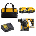 DCH273P2C DeWALT 18V SDS-Plus perforatorius (2x5.0 Ah)