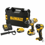 DCD996P2 DeWALT 18V suktuvas - smūginis gręžtuvas (2x5.0 Ah) + DCF870N 18V smūginis suktuvas