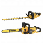 DCMHT573N DeWALT 54V FLEXVOLT gyvatvorių žirklės + DCMCS574N DeWALT FLEXVOLT 54V grandininis pjūklas 45 cm