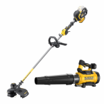 DCMBL777N DeWALT XR FLEXVOLT 54V lapų pūstuvas + DCM571N FLEXVOLT 54V žoliapjovė - trimeris