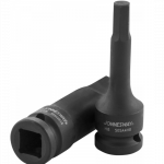 Smūginė galvutė su &scaron;e&scaron;iabriauniu (HEX) antgaliu 1/2", dydis: H6, L: 78 mm (S05A4H6, JONNESWAY)
