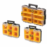 DeWALT TOUGHSYSTEM 2.0 organaizerio ir 2 mažų organaizerių rinkinys